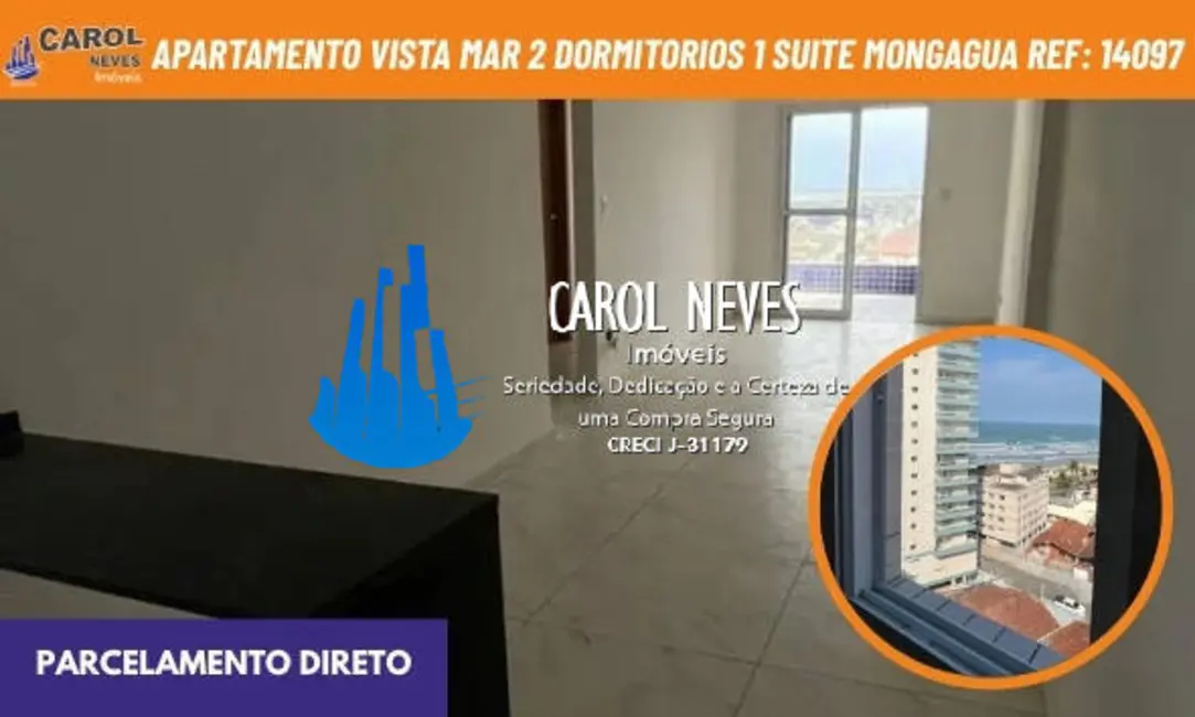 Foto 1 de Apartamento com 2 quartos à venda, 67m2 em Caiçara, Praia Grande - SP