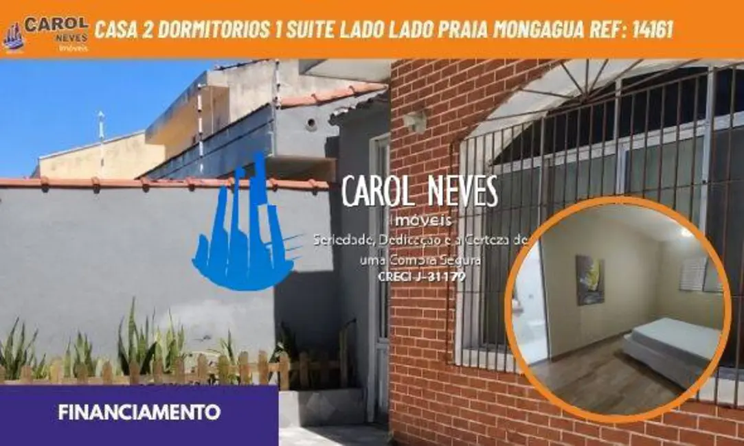 Foto 1 de Casa com 2 quartos à venda, 154m2 em Mongagua - SP