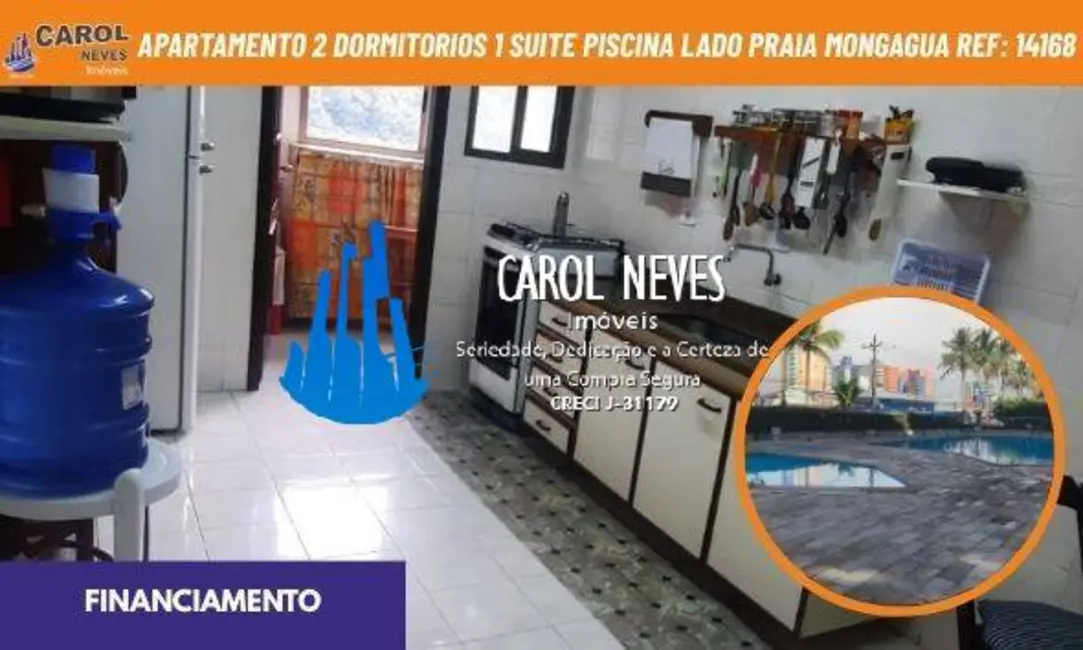 Foto 1 de Apartamento com 2 quartos à venda, 143m2 em Centro, Mongagua - SP