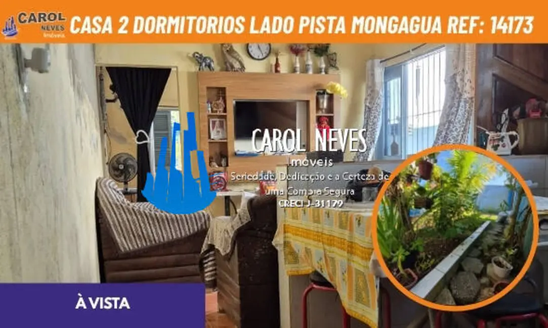 Foto 1 de Casa com 2 quartos à venda, 62m2 em Mongagua - SP