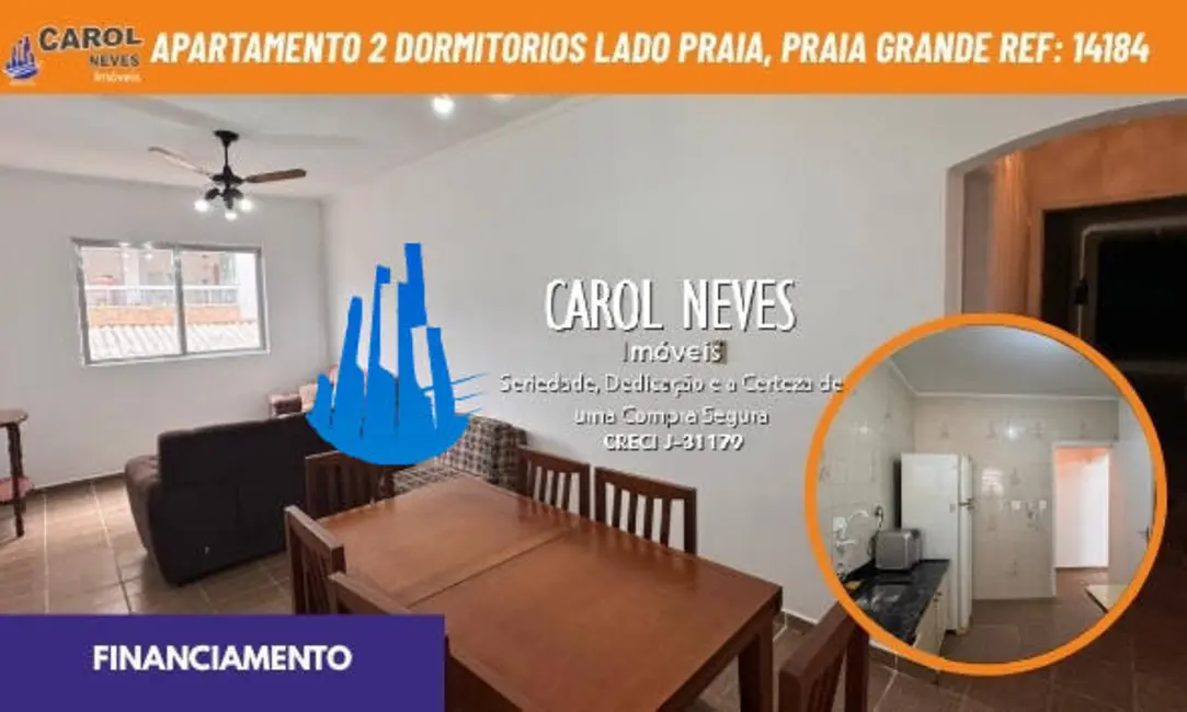 Apartamento com 2 quartos à venda, 71m2 em Canto do Forte, Praia Grande - SP - imagem 1 Foto 1 de Apartamento com 2 quartos à venda, 71m2 em Canto do Forte, Praia Grande - SP