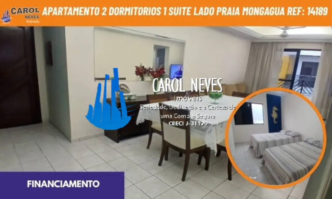 Foto 1 de Apartamento com 2 quartos à venda, 131m2 em Centro, Mongagua - SP