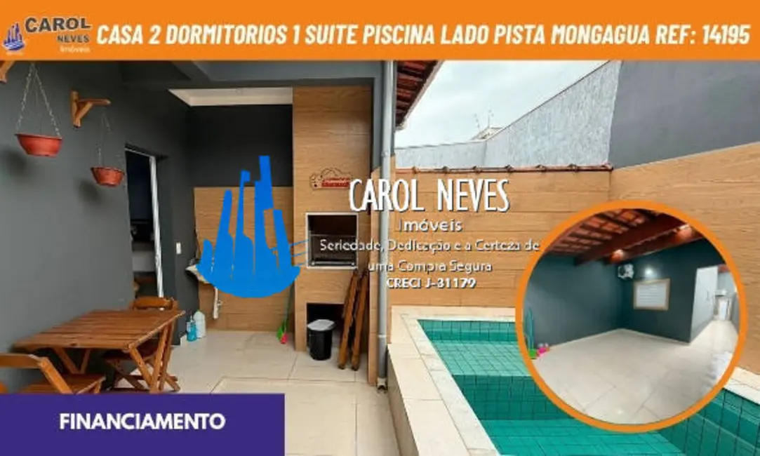 Foto 1 de Casa com 2 quartos à venda, 86m2 em Mongagua - SP