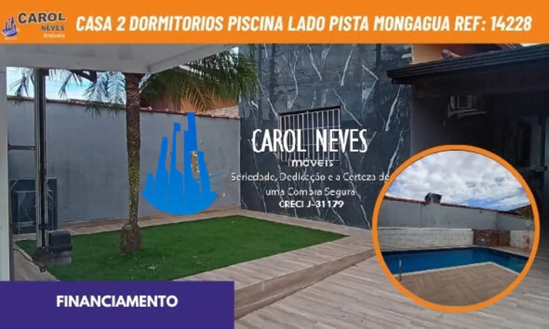 Foto 1 de Casa com 2 quartos à venda, 127m2 em Mongagua - SP
