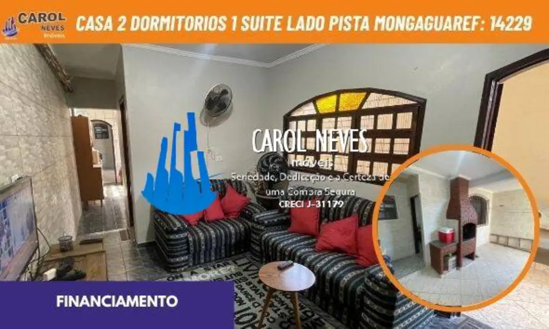 Foto 1 de Casa com 2 quartos à venda, 111m2 em Mongagua - SP