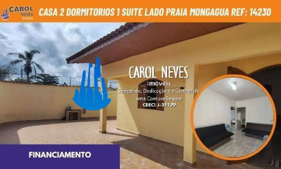 Foto 1 de Casa com 2 quartos à venda, 200m2 em Mongagua - SP