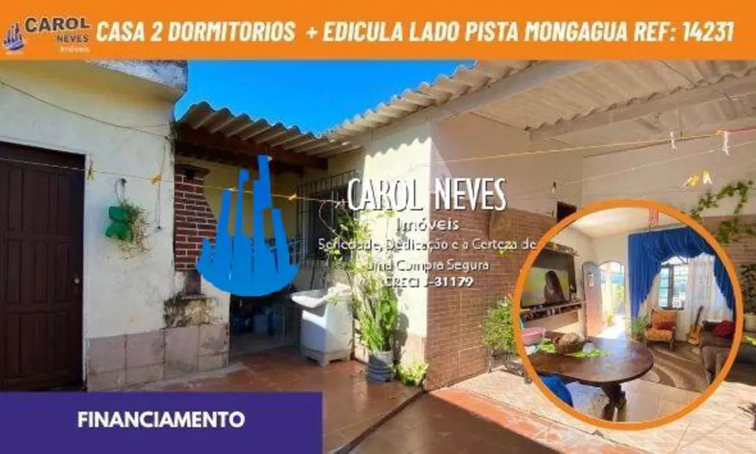 Foto 1 de Casa com 2 quartos à venda, 180m2 em Mongagua - SP
