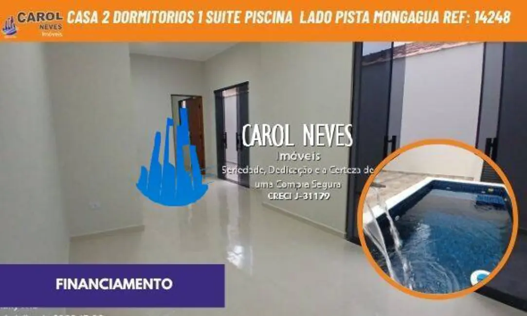 Foto 1 de Casa com 2 quartos à venda, 125m2 em Mongagua - SP