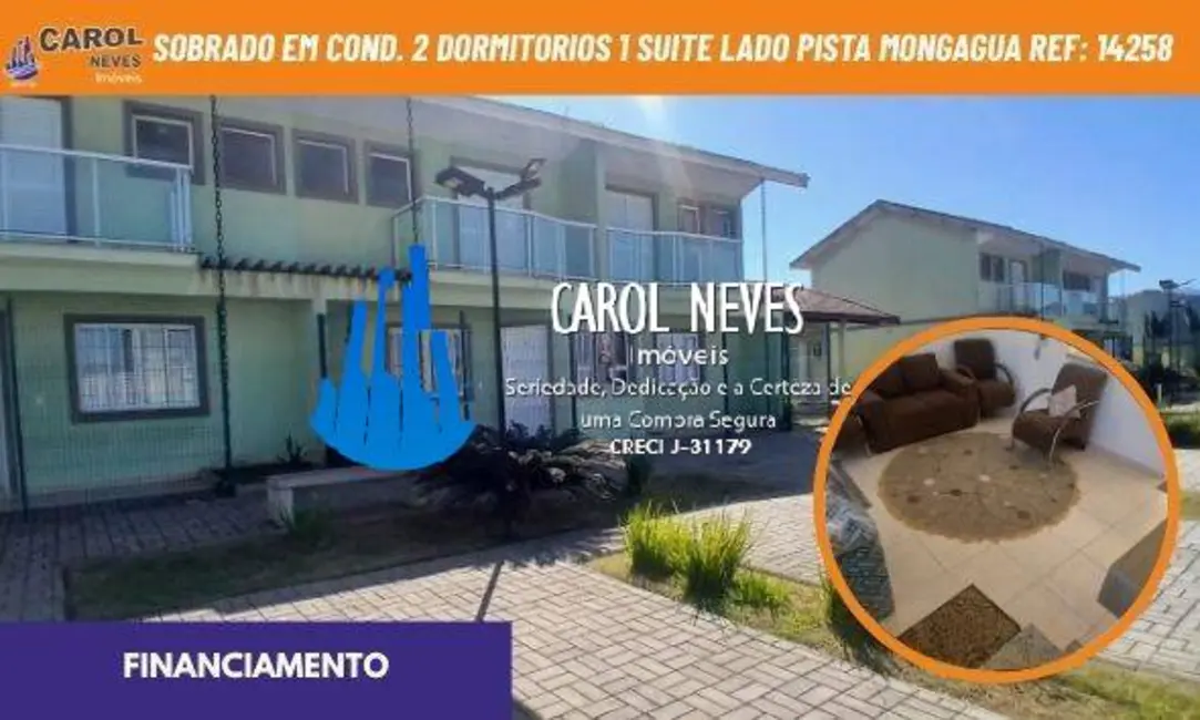 Foto 1 de Sobrado com 2 quartos à venda, 81m2 em Mongagua - SP
