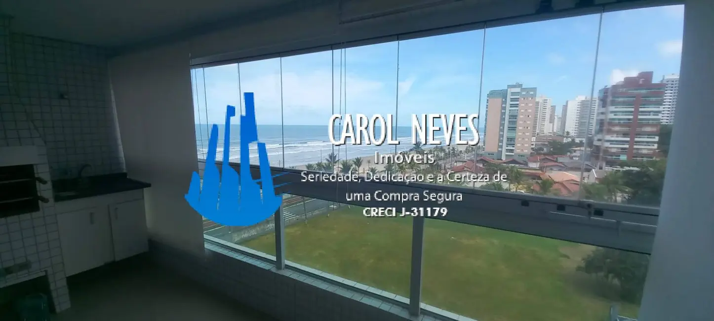 Foto 2 de Apartamento com 2 quartos à venda, 64m2 em Solemar, Praia Grande - SP