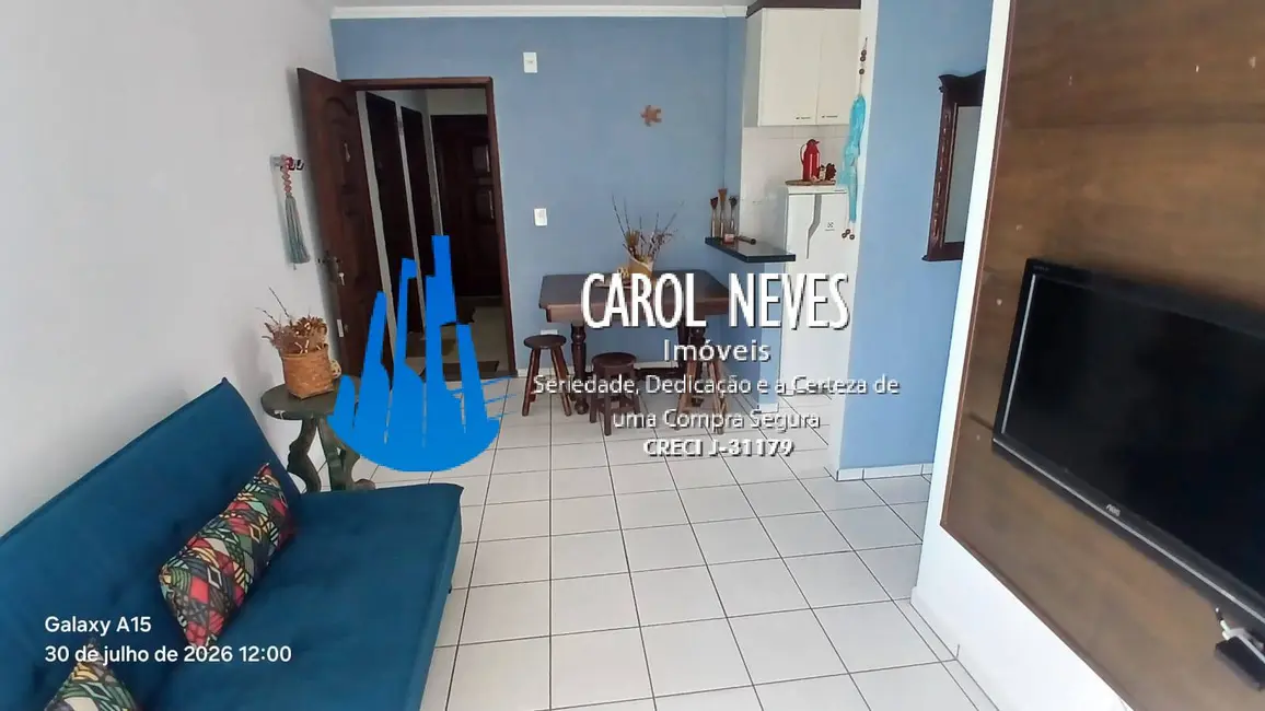Foto 3 de Apartamento com 1 quarto à venda, 50m2 em Mongagua - SP
