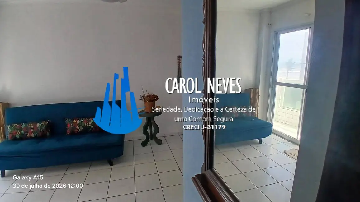 Foto 6 de Apartamento com 1 quarto à venda, 50m2 em Mongagua - SP