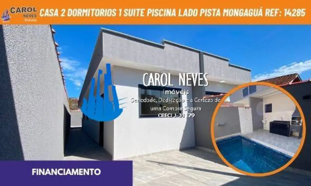 Casa com 2 quartos à venda, 65m2 em Mongagua - SP - imagem 1 Foto 1 de Casa com 2 quartos à venda, 65m2 em Mongagua - SP