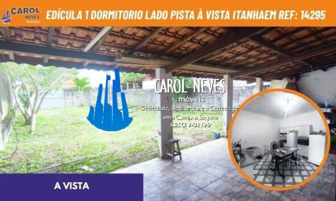 Foto 1 de Casa com 1 quarto à venda, 311m2 em Itanhaem - SP