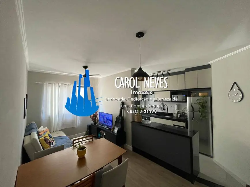 Foto 2 de Apartamento com 1 quarto à venda, 45m2 em Canto do Forte, Praia Grande - SP