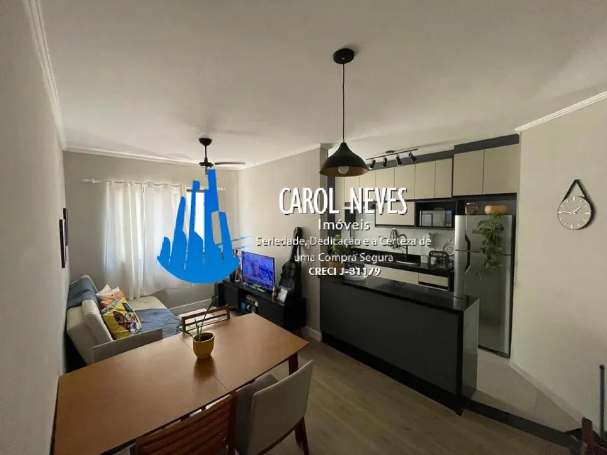 Foto 3 de Apartamento com 1 quarto à venda, 45m2 em Canto do Forte, Praia Grande - SP