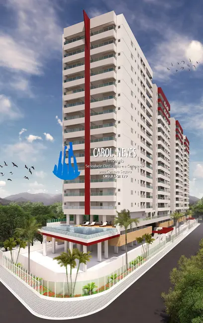 Foto 2 de Apartamento com 2 quartos à venda, 72m2 em Guilhermina, Praia Grande - SP