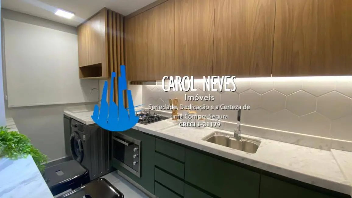 Foto 3 de Apartamento com 1 quarto à venda, 37m2 em Aviação, Praia Grande - SP