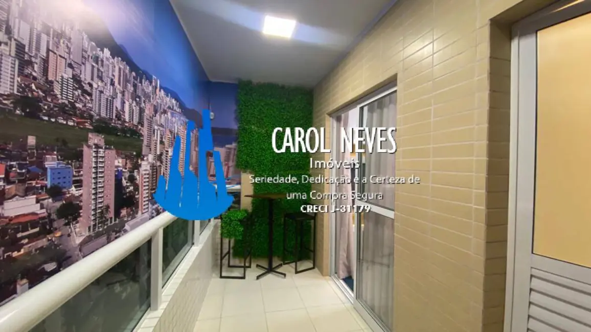 Foto 8 de Apartamento com 1 quarto à venda, 37m2 em Aviação, Praia Grande - SP