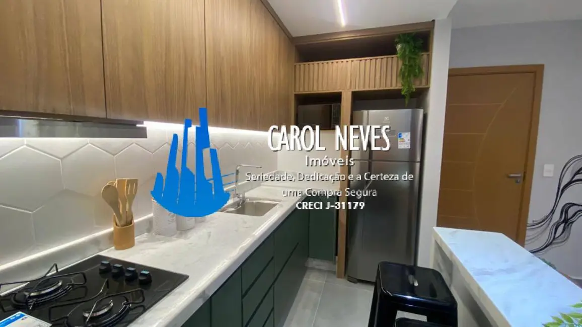 Foto 2 de Apartamento com 1 quarto à venda, 37m2 em Aviação, Praia Grande - SP