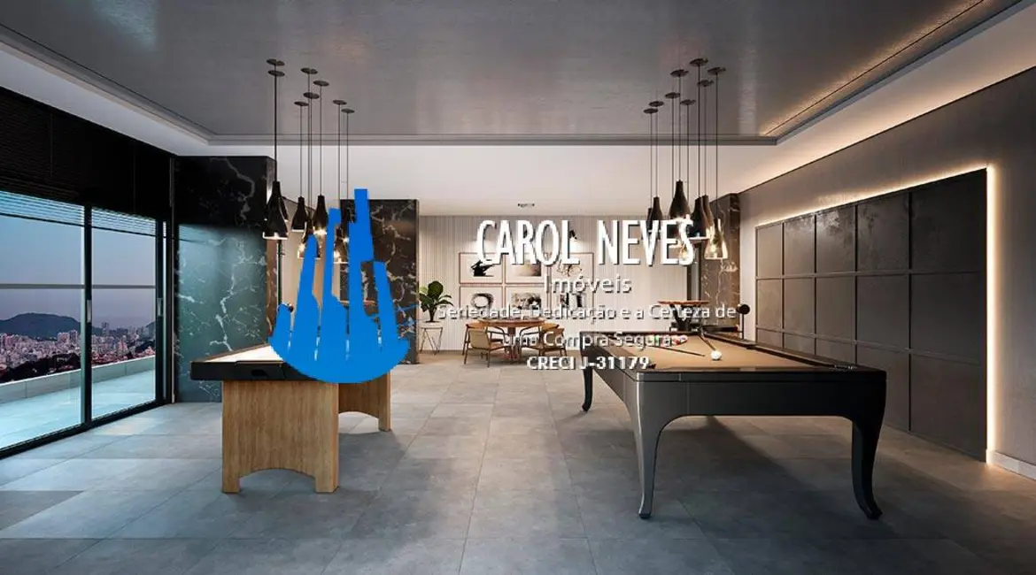 Foto 6 de Apartamento com 2 quartos à venda, 79m2 em Canto do Forte, Praia Grande - SP