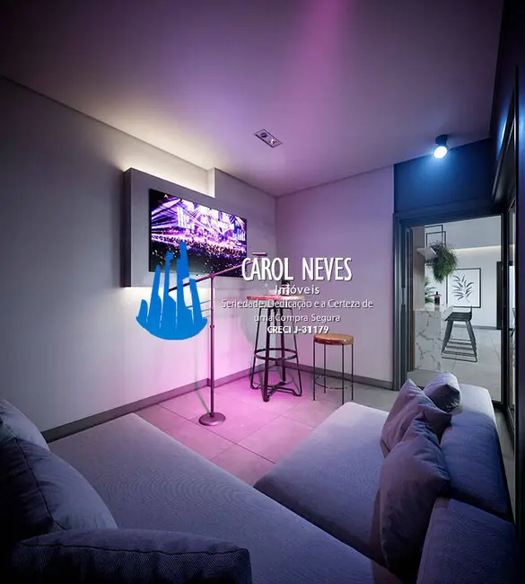 Foto 4 de Apartamento com 2 quartos à venda, 79m2 em Canto do Forte, Praia Grande - SP