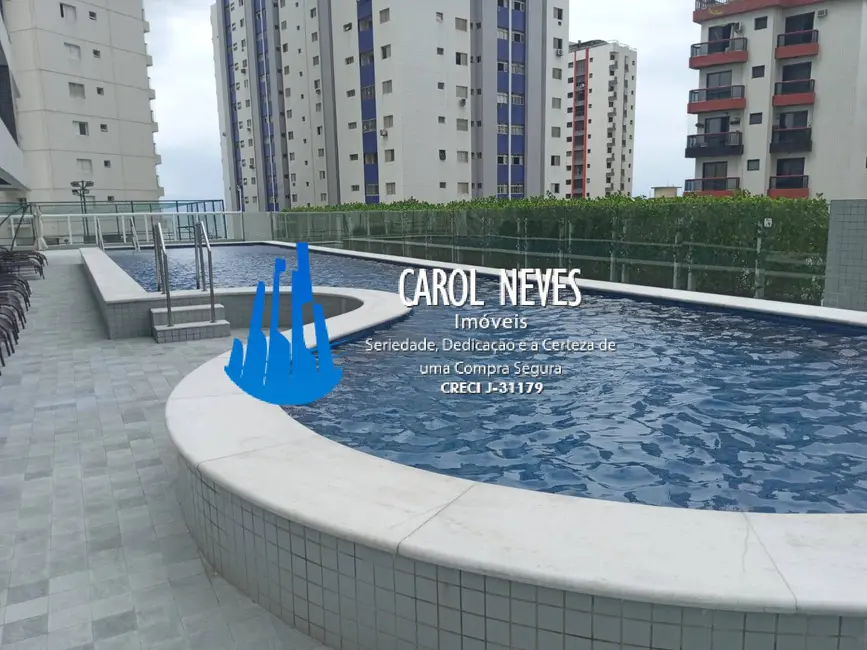 Foto 1 de Apartamento com 1 quarto à venda, 54m2 em Boqueirão, Praia Grande - SP