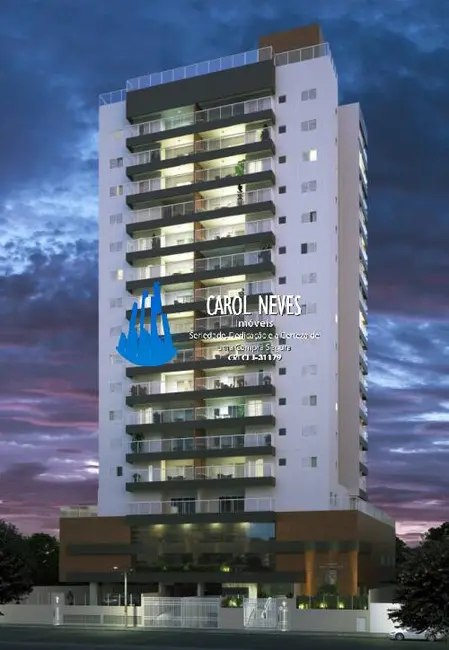 Foto 2 de Apartamento com 1 quarto à venda, 60m2 em Guilhermina, Praia Grande - SP