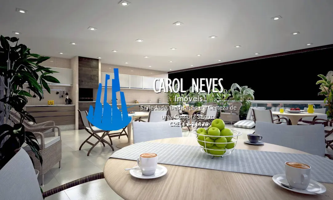 Foto 1 de Apartamento com 2 quartos à venda, 136m2 em Guilhermina, Praia Grande - SP