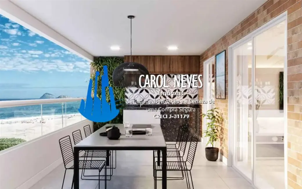 Foto 1 de Apartamento com 2 quartos à venda, 82m2 em Aviação, Praia Grande - SP