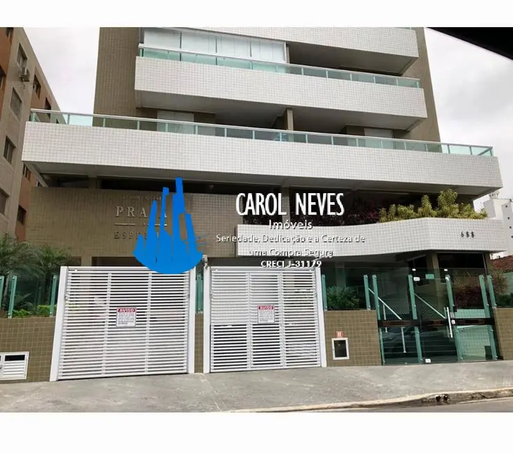 Foto 1 de Apartamento com 2 quartos à venda, 73m2 em Canto do Forte, Praia Grande - SP