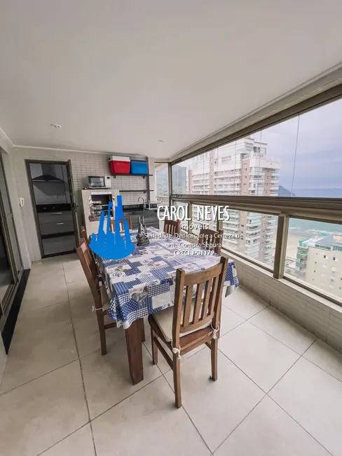 Foto 8 de Apartamento com 3 quartos à venda, 130m2 em Canto do Forte, Praia Grande - SP