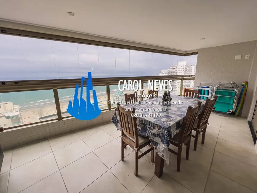 Foto 9 de Apartamento com 3 quartos à venda, 130m2 em Canto do Forte, Praia Grande - SP