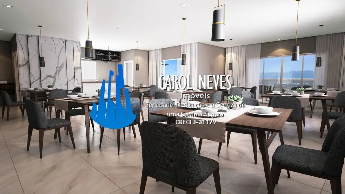 Foto 6 de Apartamento com 1 quarto à venda, 46m2 em Mirim, Praia Grande - SP