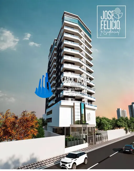 Foto 1 de Apartamento com 1 quarto à venda, 46m2 em Mirim, Praia Grande - SP