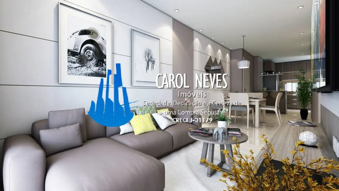 Foto 5 de Apartamento com 1 quarto à venda, 46m2 em Mirim, Praia Grande - SP
