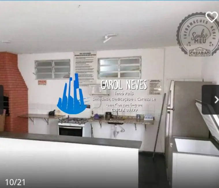 Foto 3 de Apartamento com 2 quartos à venda, 52m2 em Canto do Forte, Praia Grande - SP