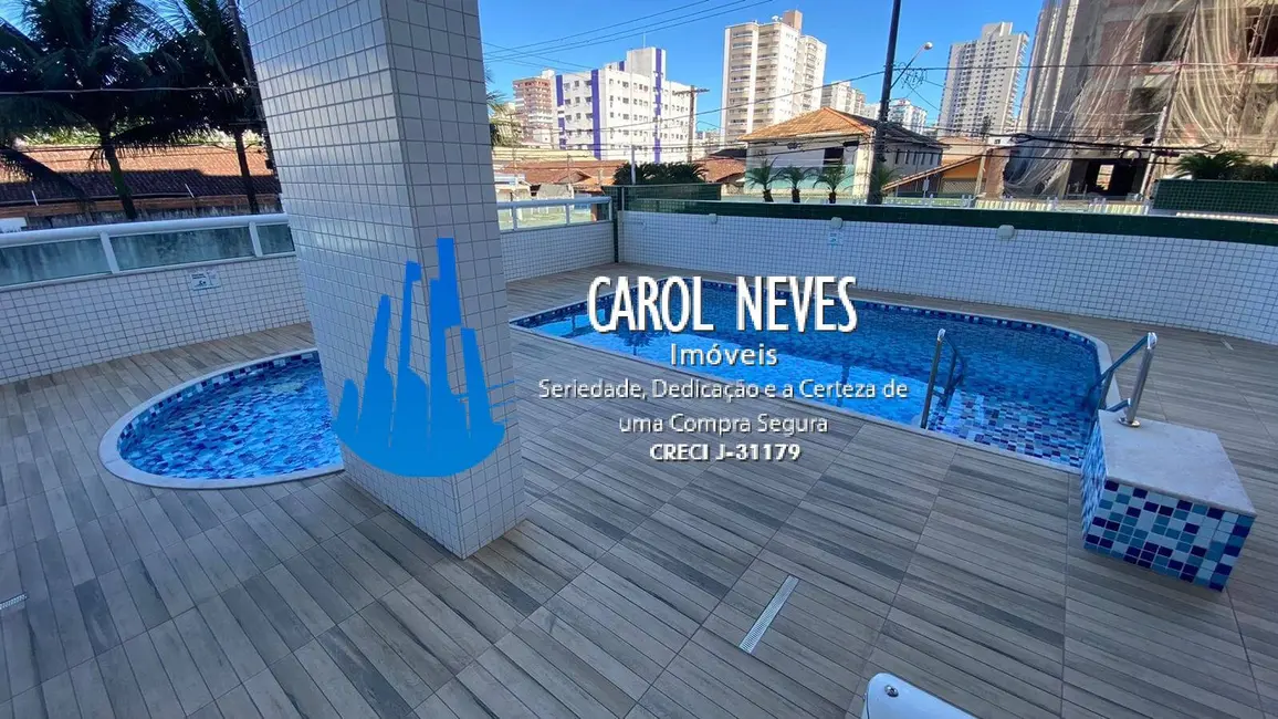 Foto 1 de Apartamento com 1 quarto à venda em Boqueirão, Praia Grande - SP
