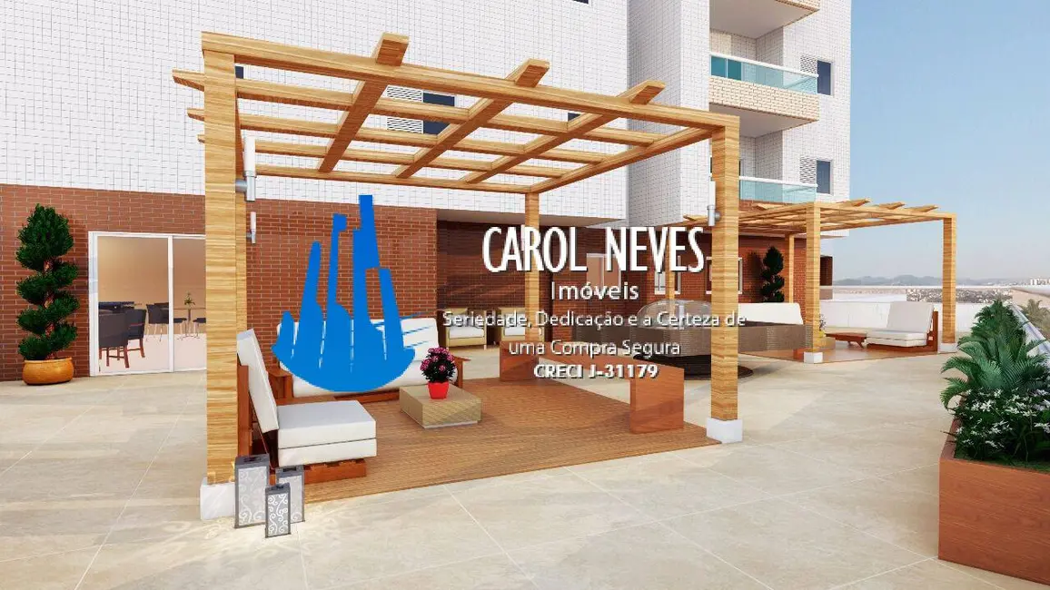 Foto 6 de Apartamento com 1 quarto à venda, 45m2 em Caiçara, Praia Grande - SP