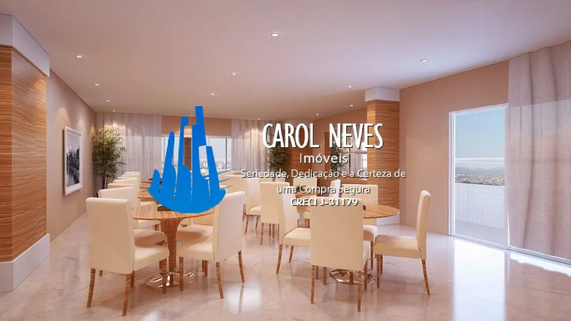 Foto 2 de Apartamento com 1 quarto à venda, 45m2 em Caiçara, Praia Grande - SP