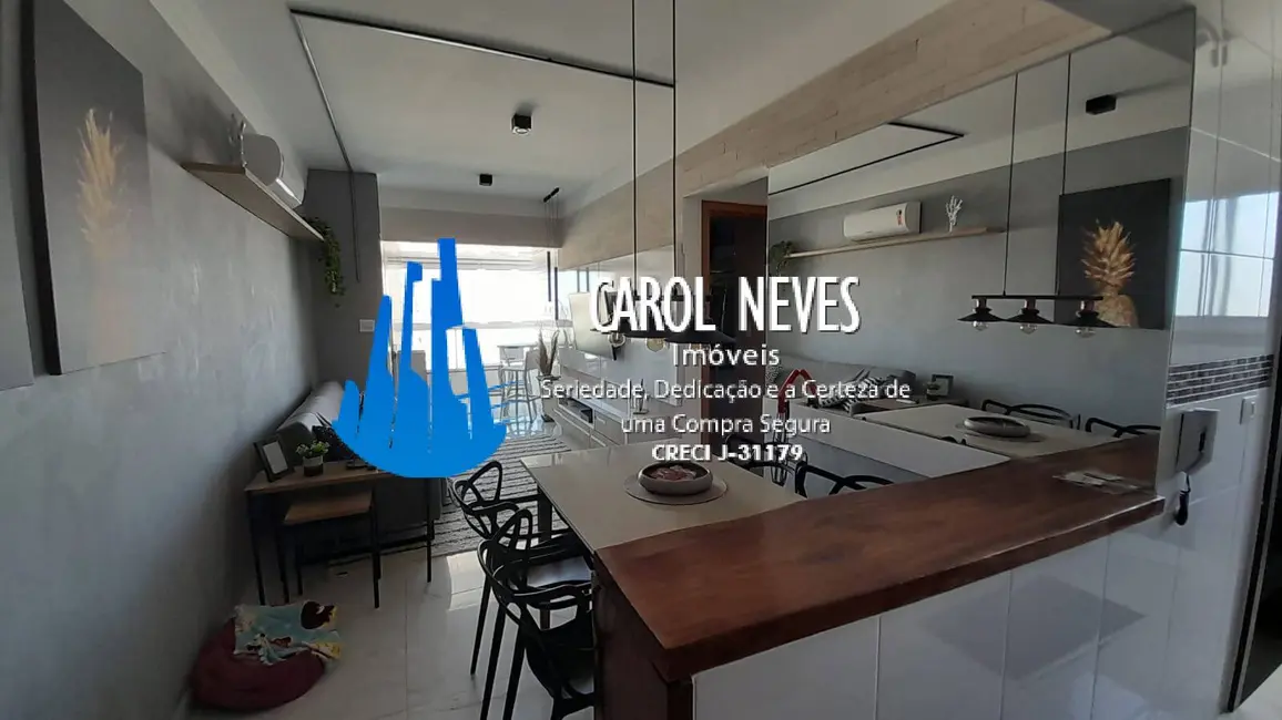 Foto 9 de Apartamento com 1 quarto à venda, 58m2 em Caiçara, Praia Grande - SP