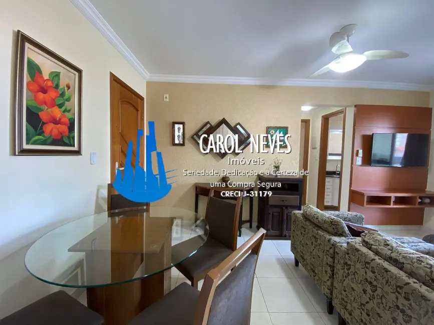 Foto 3 de Apartamento com 2 quartos à venda, 70m2 em Caiçara, Praia Grande - SP
