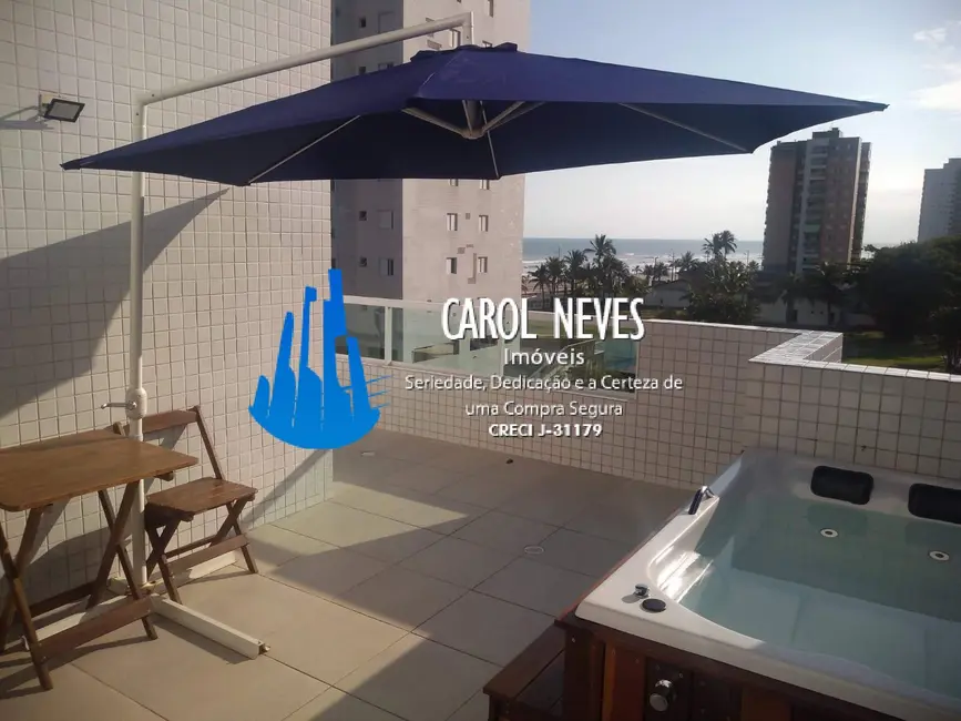 Foto 1 de Apartamento com 3 quartos à venda, 146m2 em Solemar, Praia Grande - SP