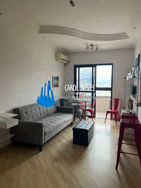 Foto 2 de Apartamento com 1 quarto à venda, 80m2 em Canto do Forte, Praia Grande - SP