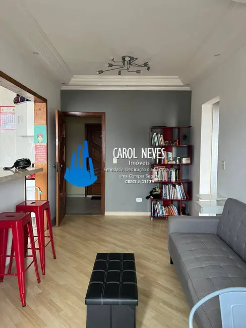 Foto 4 de Apartamento com 1 quarto à venda, 80m2 em Canto do Forte, Praia Grande - SP