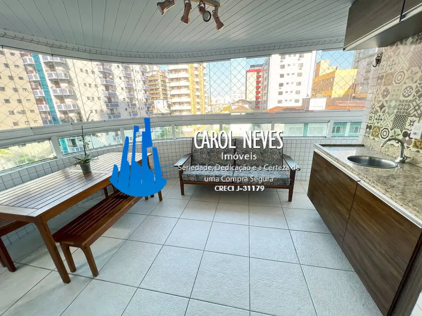 Foto 3 de Apartamento com 3 quartos à venda, 122m2 em Guilhermina, Praia Grande - SP