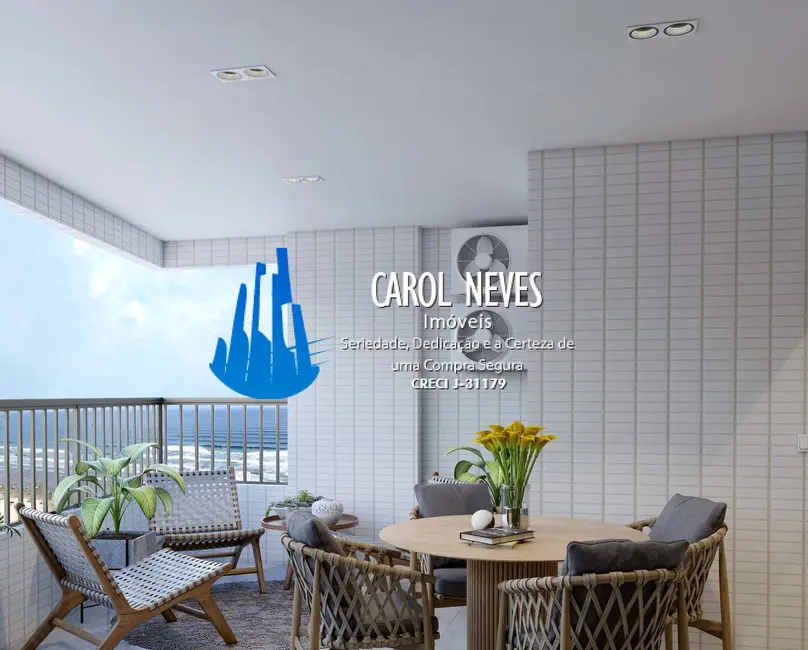Foto 7 de Apartamento com 3 quartos à venda, 116m2 em Guilhermina, Praia Grande - SP