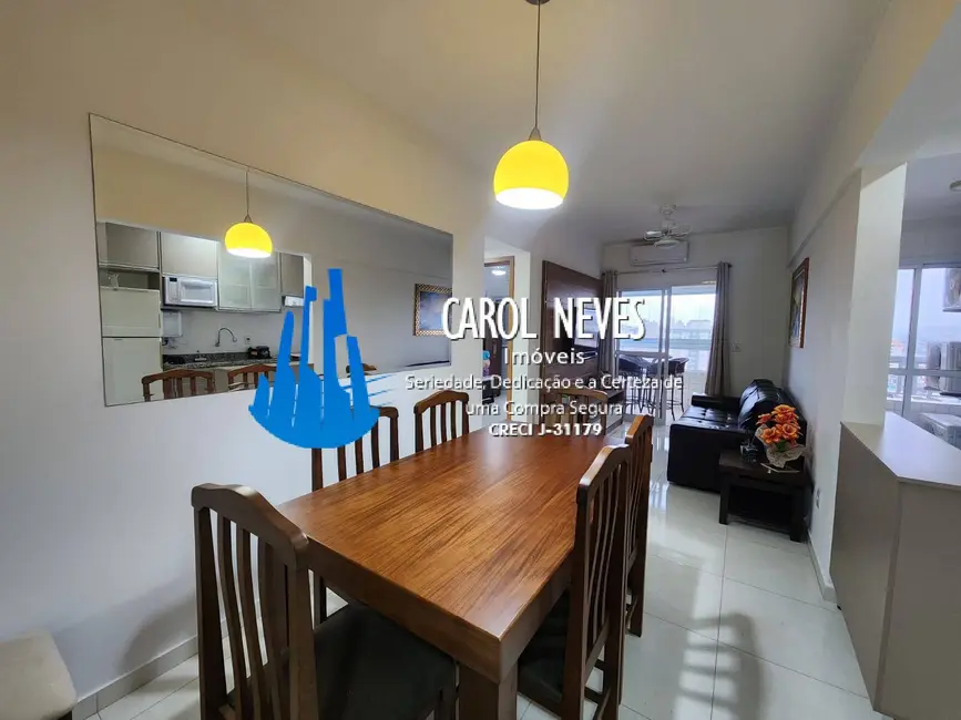 Foto 6 de Apartamento com 2 quartos à venda, 65m2 em Guilhermina, Praia Grande - SP