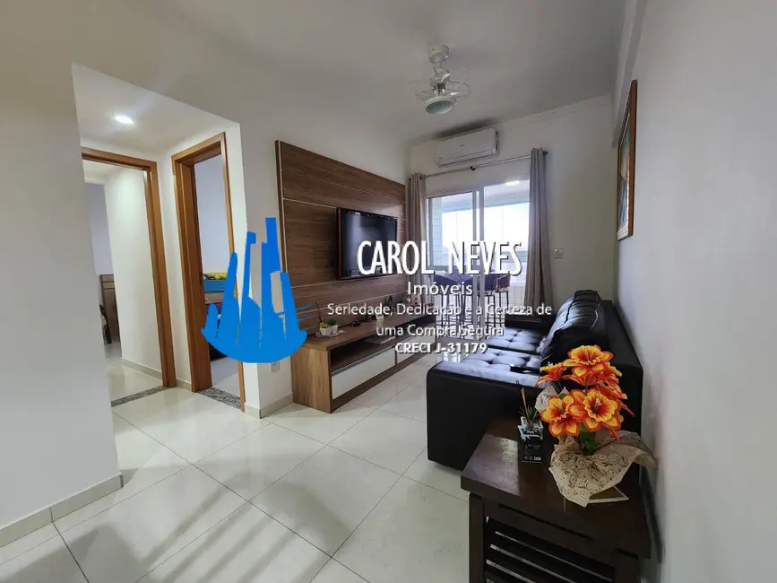 Foto 3 de Apartamento com 2 quartos à venda, 65m2 em Guilhermina, Praia Grande - SP