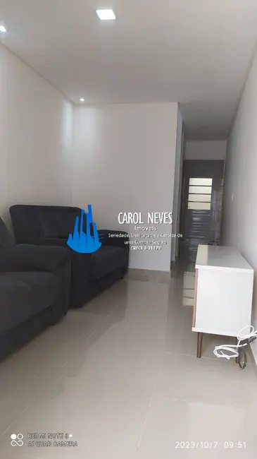 Foto 2 de Casa de Condomínio com 2 quartos à venda, 66m2 em Maracanã, Praia Grande - SP